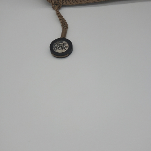 The Sak Brown Crochet Tote Handbag - Picture 3 of 9